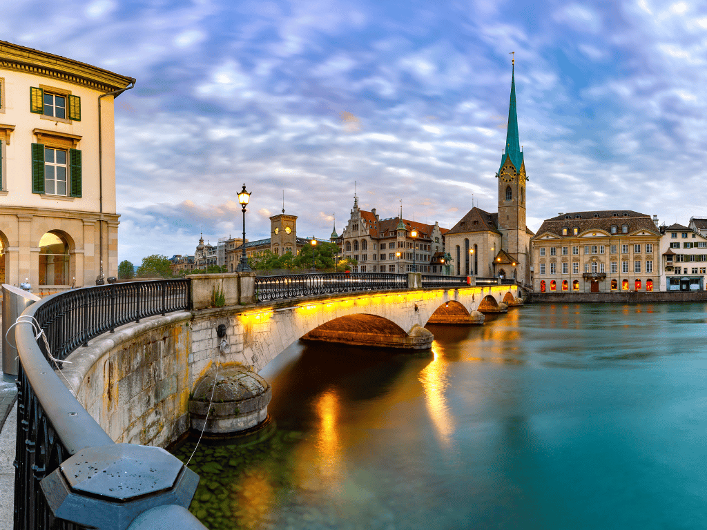 Zurich, Switzerland Bridge